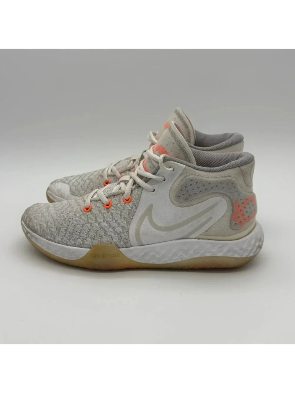 Nike KD Trey 5 VIII White Total Orange Size 7.5